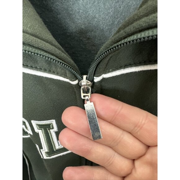 Retro Irish Ireland  Men L Track And Field Green Jacket Zip - Picture 5 of 10